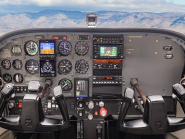 pilot training cockpit Boise